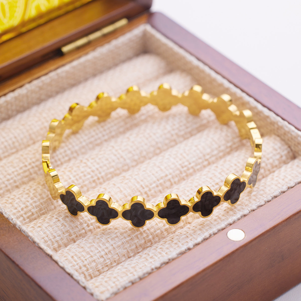 Amélie Kleeblatt-Armband