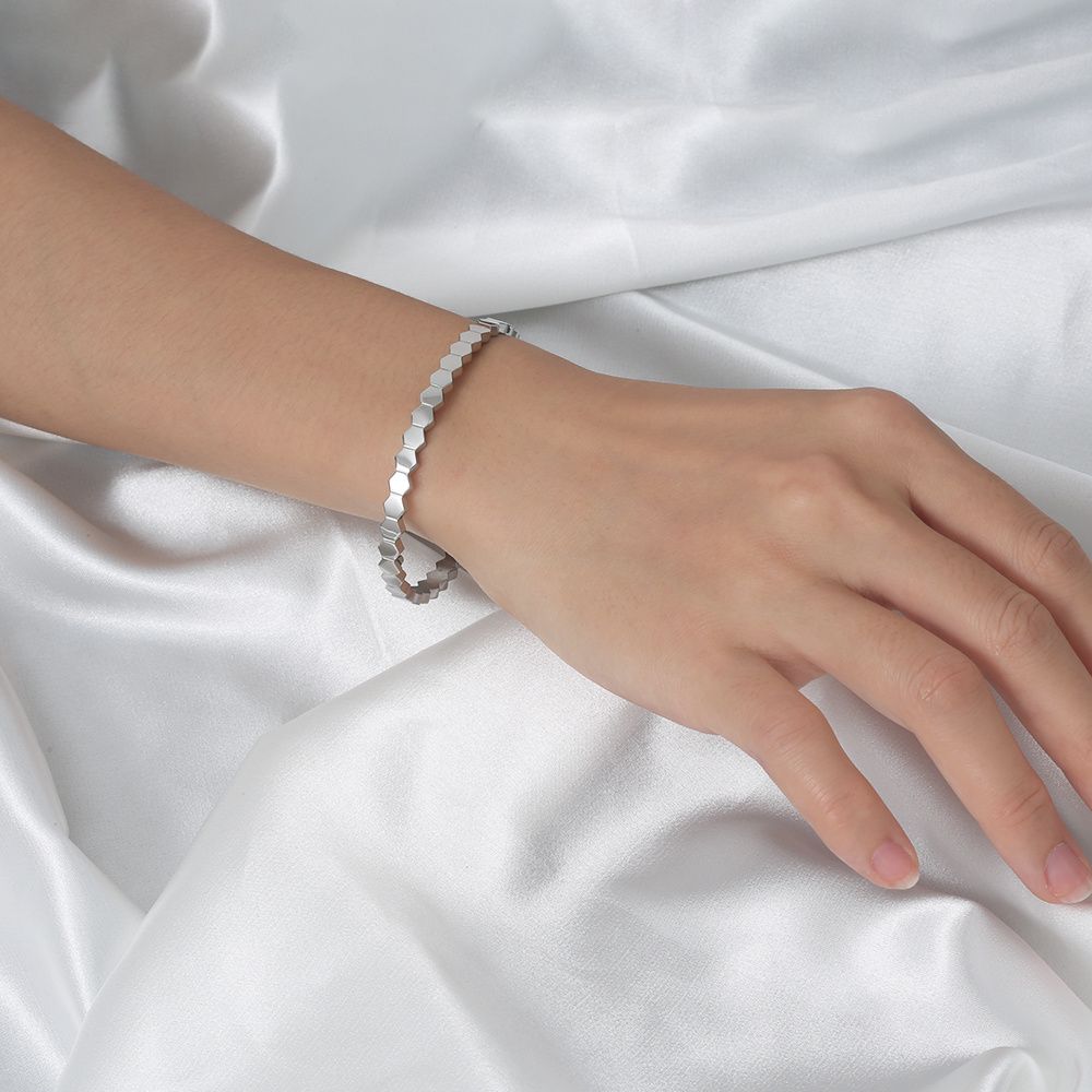 Honeycomb Bangle
