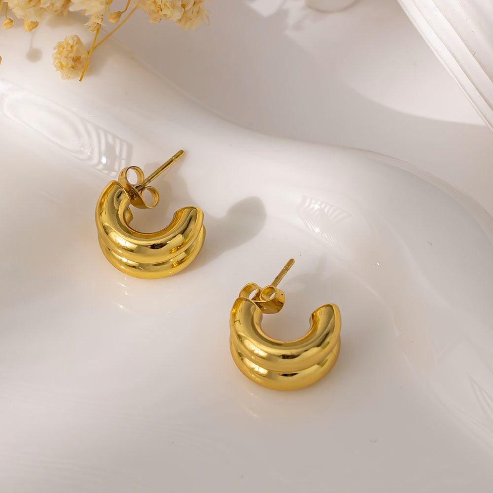 Bold Hoops Ohrringe