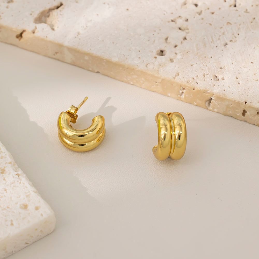 Bold Hoops Ohrringe